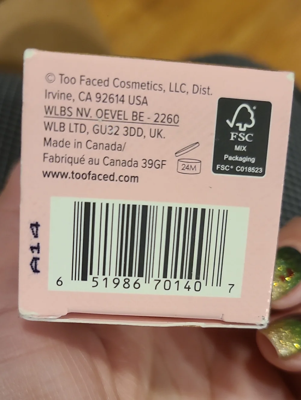NWB Too Faced Born This Way Natural Finish Longwear Liquid Foundation- Honey